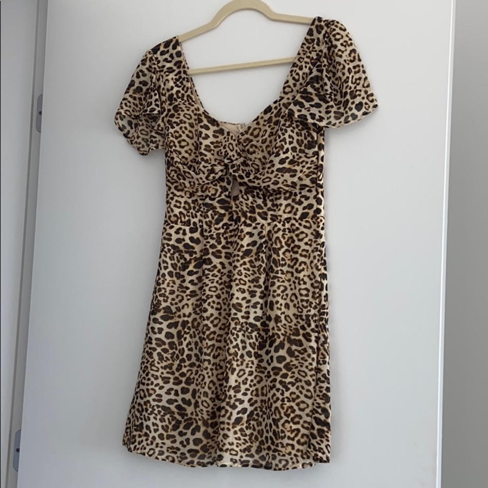 Cheetah Short Dress